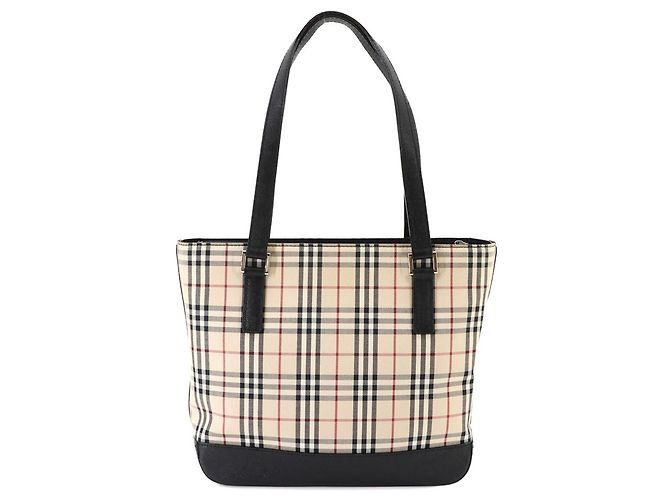 Sac à main cabas Burberry Nova Check - vue 2