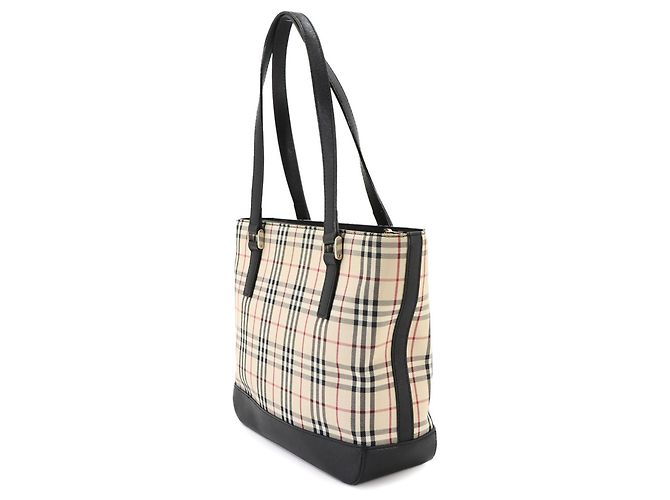 Sac à main cabas Burberry Nova Check - vue 3