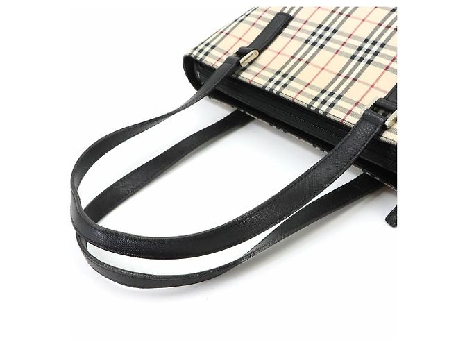 Sac à main cabas Burberry Nova Check - vue 5