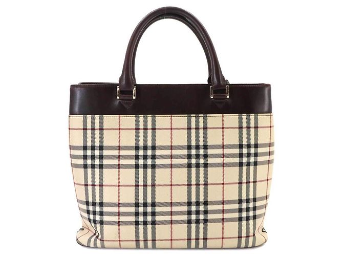 Borsa Tote Burberry Nova Check - vista 2