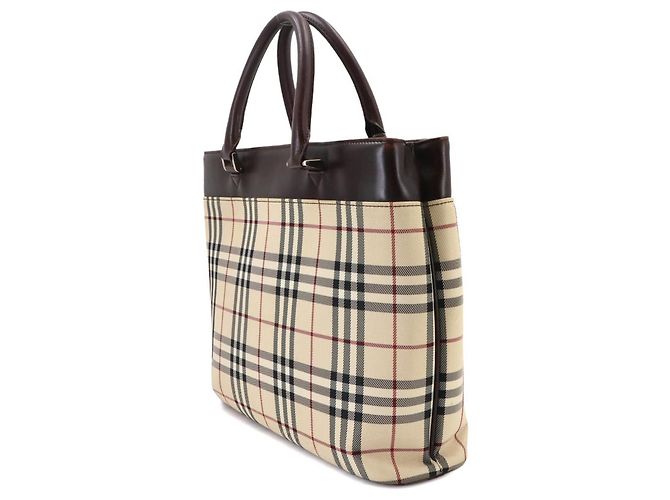 Borsa Tote Burberry Nova Check - vista 3