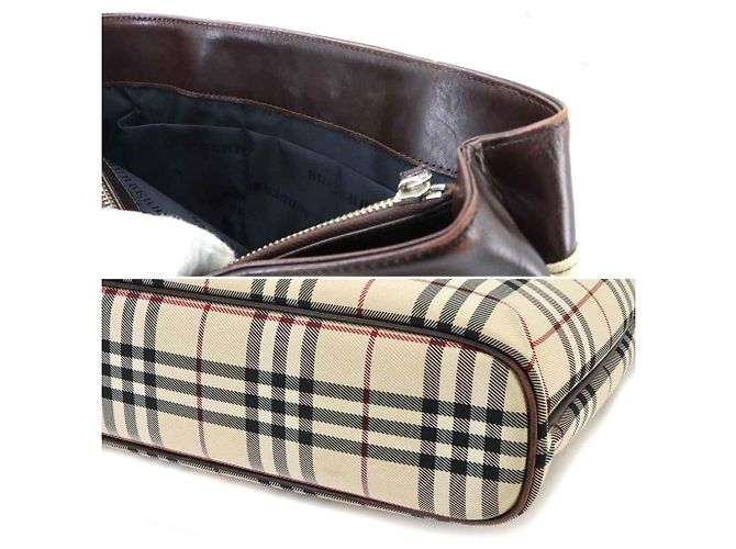 Borsa Tote Burberry Nova Check - vista 8
