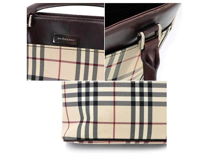 Borsa Tote Burberry Nova Check - vista 9