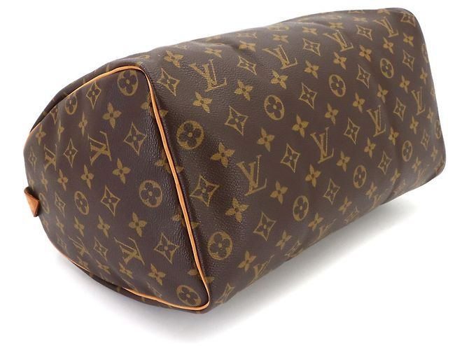 Sac à main Louis Vuitton Monogram Speedy 35 - vue 5