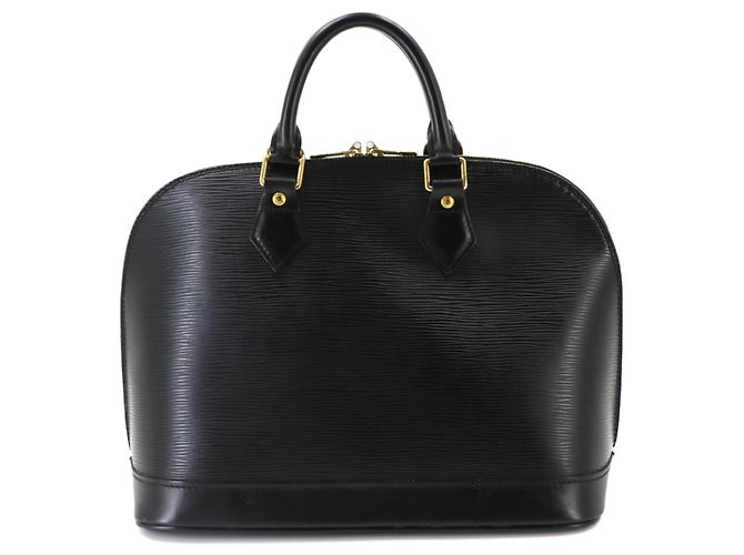 mala de mão Louis Vuitton Alma PM em couro Epi - vista 2