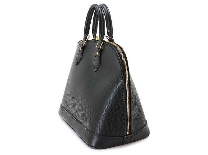 mala de mão Louis Vuitton Alma PM em couro Epi - vista 3