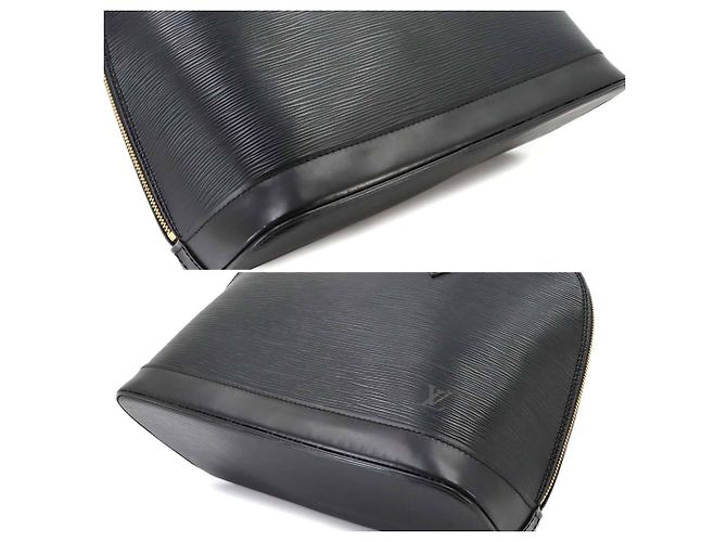 mala de mão Louis Vuitton Alma PM em couro Epi - vista 9