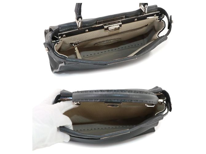 mala de mão 2-way Fendi Selleria Peekaboo Regular - vista 6