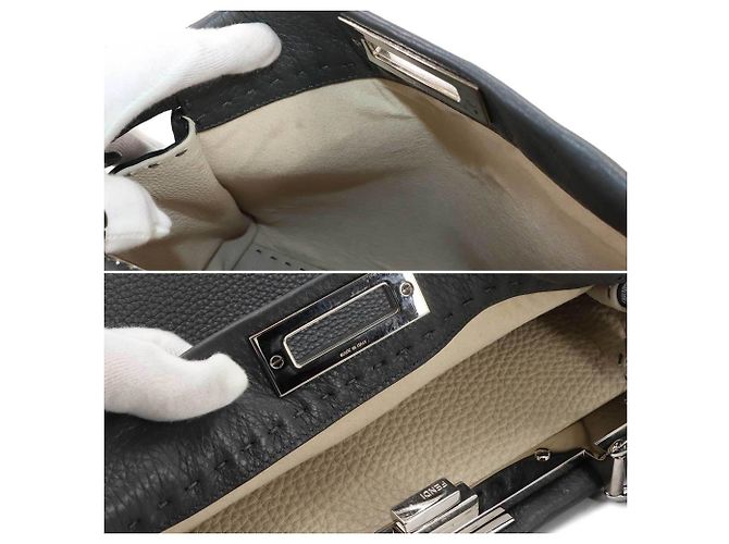 mala de mão 2-way Fendi Selleria Peekaboo Regular - vista 8