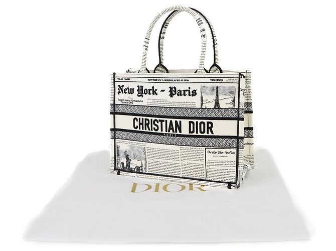 mala Christian Dior Book Tote Medium - vista 2