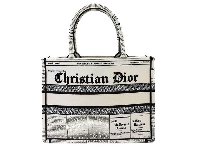 mala Christian Dior Book Tote Medium - vista 3