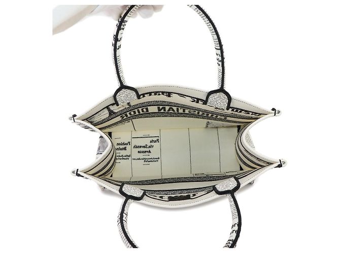 mala Christian Dior Book Tote Medium - vista 7