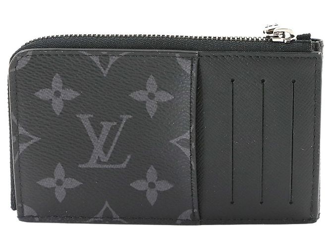 Carteira bi-fold híbrida Louis Vuitton Monogram Eclipse - vista 3
