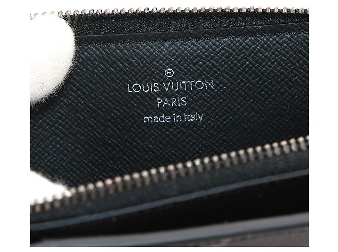 Carteira bi-fold híbrida Louis Vuitton Monogram Eclipse - vista 8