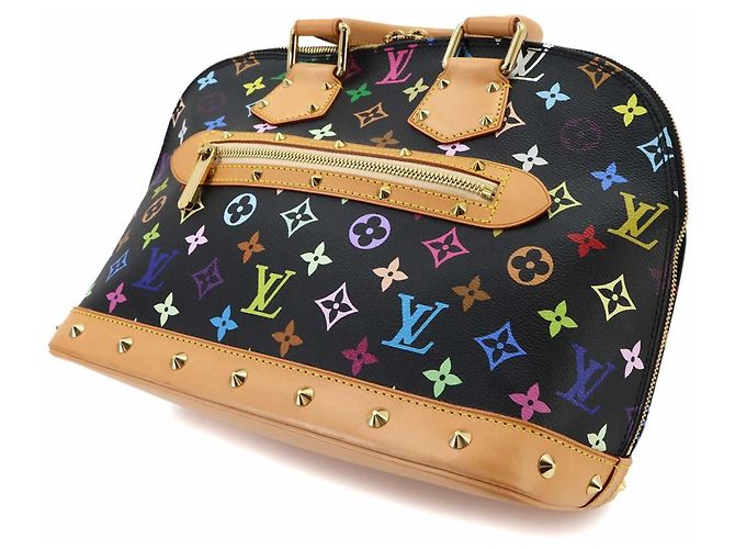 Louis Vuitton Monogram Multicolor Alma Handtasche - Ansicht 9