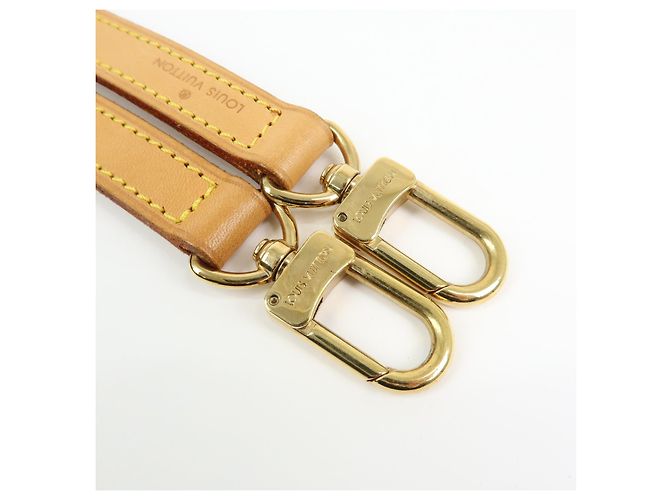 Correa de hombro Louis Vuitton de cuero Vachetta 16 - vista 7