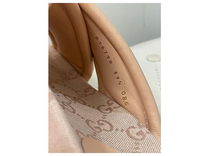 Sandali slide Gucci GG Canvas - vista 8
