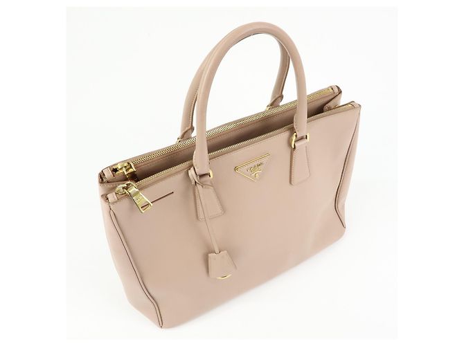 Prada Galleria Double Zip Saffiano Leather Large - vue 4