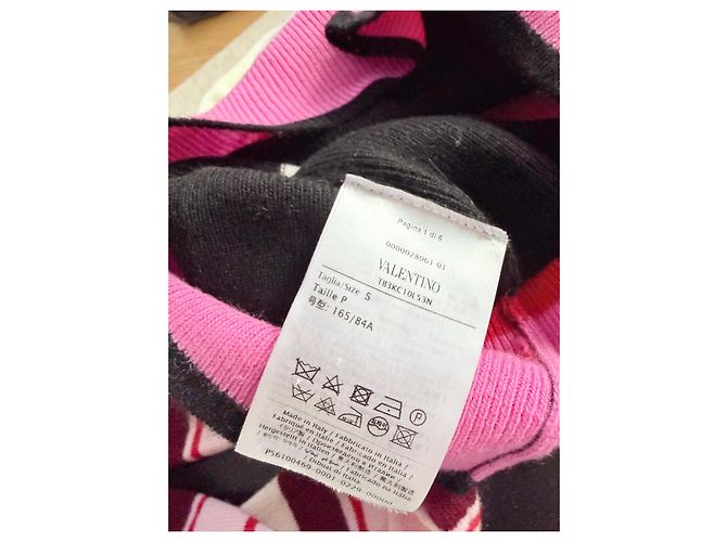 Camisola Valentino em lã e cashmere motivo pena - vista 3