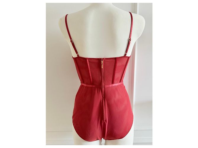 Zimmermann Body Corset Rebellion Rojo - vista 2