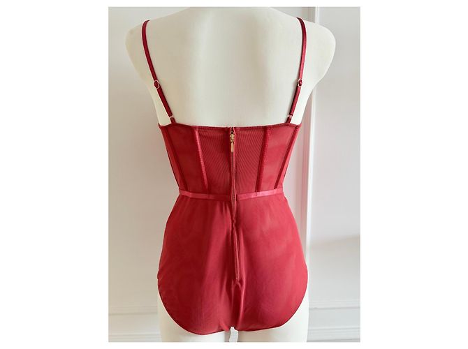Zimmermann Body Corset Rebellion Rojo - vista 3