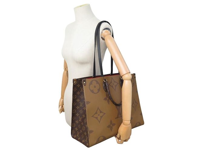 NEUF SAC A MAIN LOUIS VUITTON ONTHEGO GM M45320 EN TOILE MONOGRAM HAND BAG - vue 7