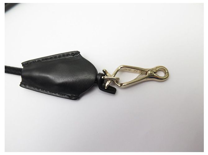 BOLSO DE MANO BALENCIAGA PADLOCK MINI AFTERNOON 319499 PYTHON & CUERO NEGRO - view 15