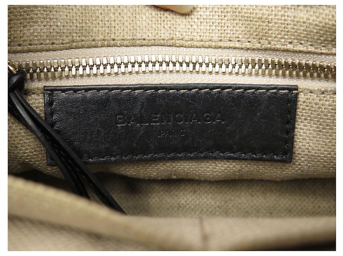 BOLSO DE MANO BALENCIAGA PADLOCK MINI AFTERNOON 319499 PYTHON & CUERO NEGRO - view 7