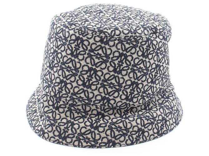 Loewe Anagram Jacquard Reversibler Bucket Hat - Baumwollhut - Ansicht 2