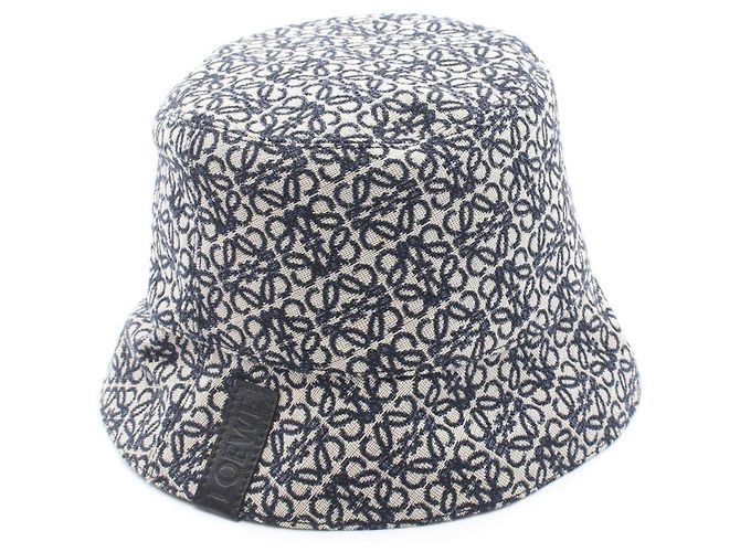 Loewe Anagram Jacquard Reversibler Bucket Hat - Baumwollhut - Ansicht 4
