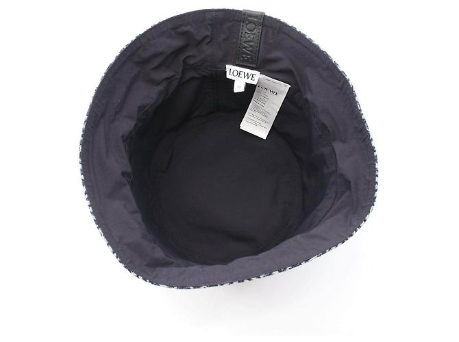 Loewe Anagram Jacquard Reversibler Bucket Hat - Baumwollhut - Ansicht 6