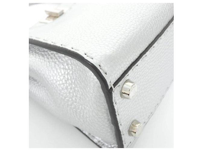 Mini Borsa Fendi Selleria Peekaboo in vitello - vista 2