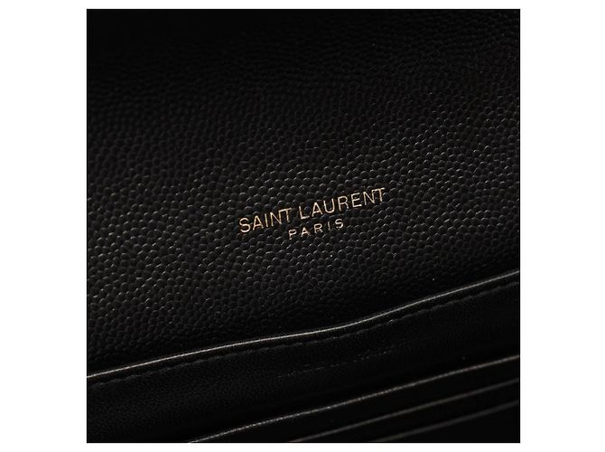 Yves Saint Laurent Saint Laurent Paris Cassandra Schultertasche aus Leder - Ansicht 4