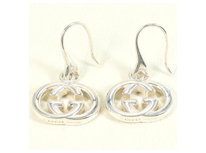 GUCCI InterlockingG Hook Silver Ohrringe - Ansicht 2