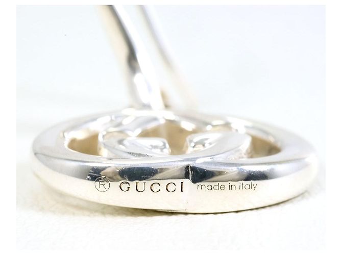 GUCCI InterlockingG Hook Silver Ohrringe - Ansicht 3