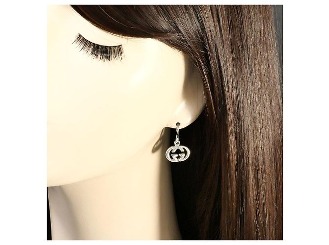 GUCCI InterlockingG Hook Silver Ohrringe - Ansicht 5