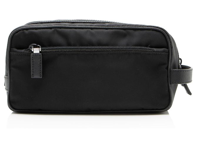 Estuche de viaje Prada Re-Nylon Saffiano - vista 3