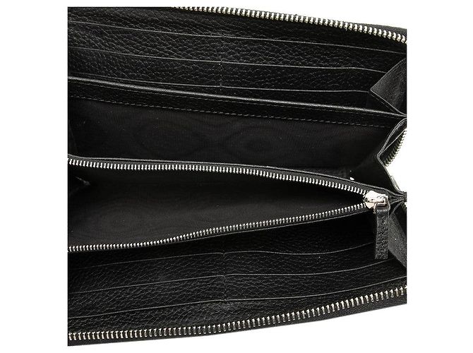 Portefeuille long Gucci à fermeture éclair arrondie - vue 4