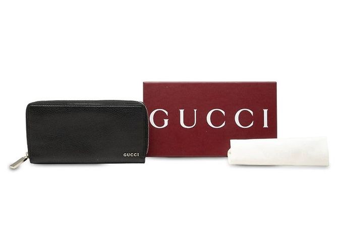 Portefeuille long Gucci à fermeture éclair arrondie - vue 7