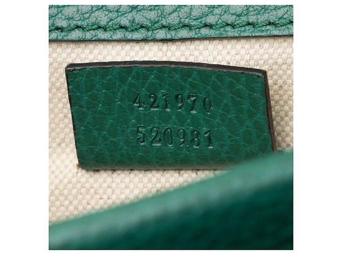 Borsa a tracolla piccola Dionysus in pelle e cristalli Gucci - vista 6