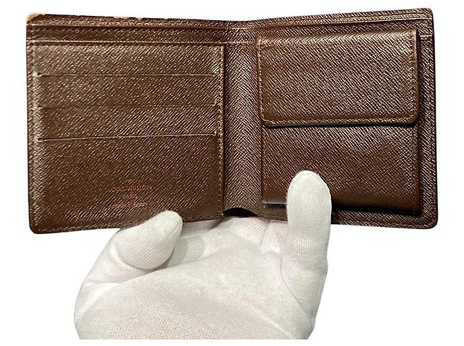 Louis Vuitton Damier Portefeuille Marco Wallet - vista 3
