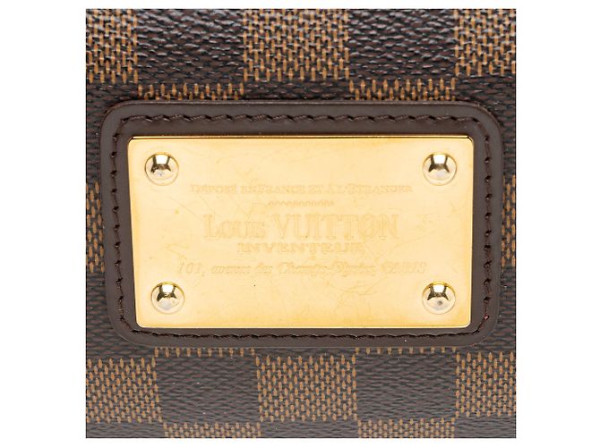 Louis Vuitton Damier Ebene Eva Clutch - vista 9