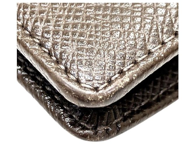 Louis Vuitton Portefeuille Brazza Taiga Leather Bi Fold Wallet - vista 7