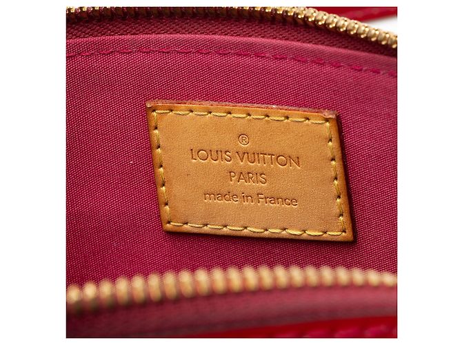 Borsa Louis Vuitton Monogram Vernis Alma BB Satchel - vista 8