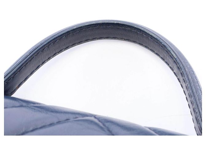 CHANEL Chevron V Stitch Top Handle 2-Wege Schultertasche - Ansicht 9