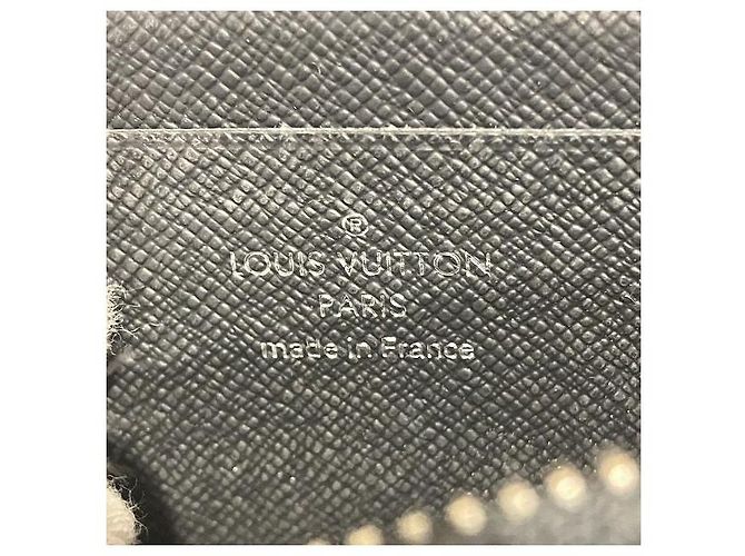 Portamonete Louis Vuitton Monogram Eclipse - vista 4