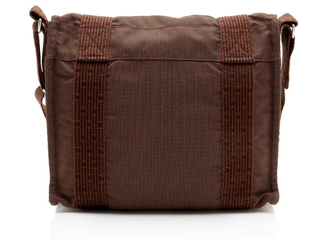 Hermès Hermes Vintage Canvas Herline PM Messenger - vista 3