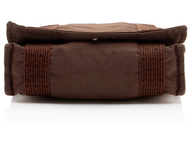 Hermès Hermes Vintage Canvas Herline PM Messenger - vista 4
