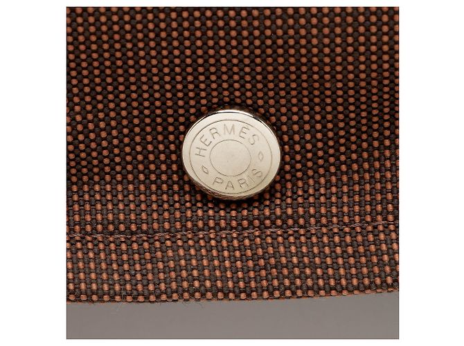 Hermès Hermes Vintage Canvas Herline PM Messenger - vista 8