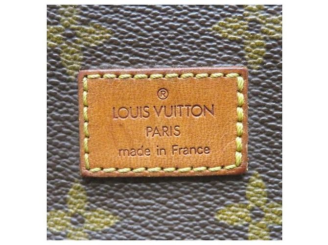Borsa a tracolla Louis Vuitton Saumur 35 Monogram - vista 4